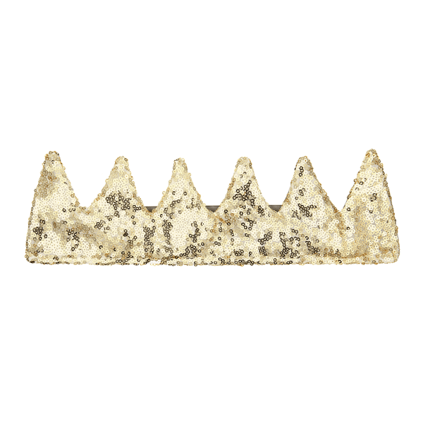 Mimi & Lula Sequin Crown - Gold
