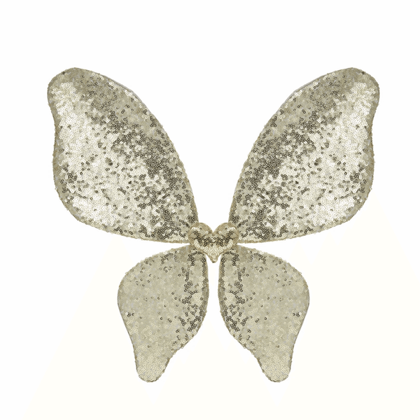 Mimi & Lula Sparkle Sequin Wings - Gold