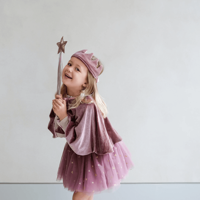 Mimi & Lula Velvet Ribbon Wand - Pink