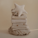 Mushie Muslin Cloth 3 Pack - Rainbows