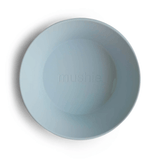 Mushie Round Dinner Bowls - Powder Blue