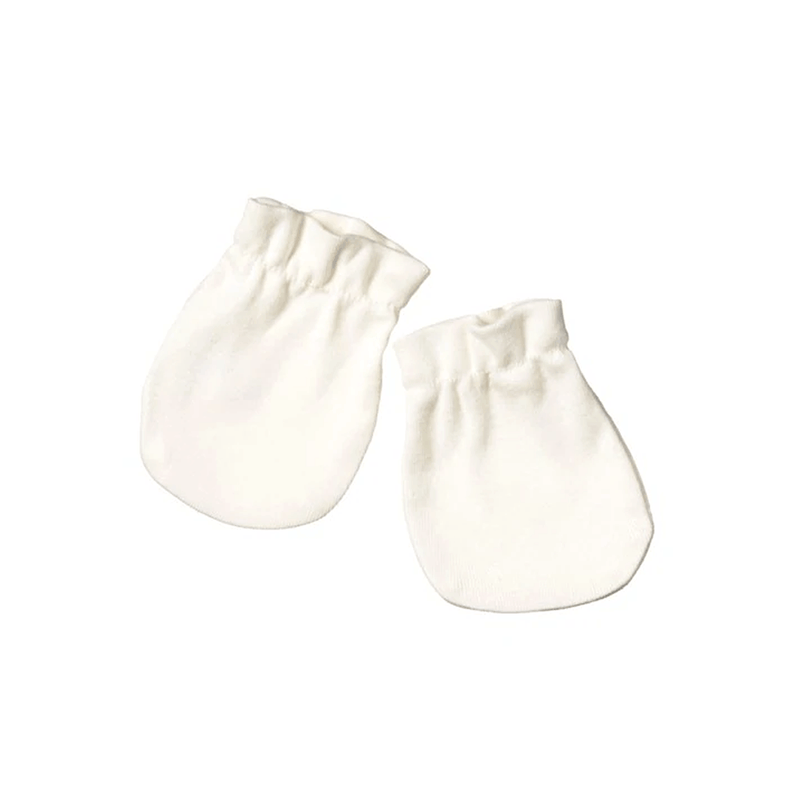 Nature Baby Merino Newborn Mittens - Natural