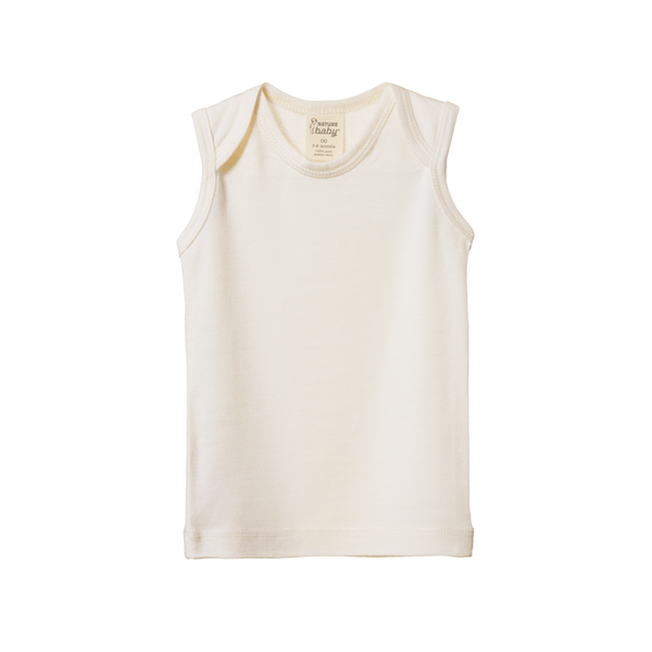 Nature Baby Merino Singlet - Natural