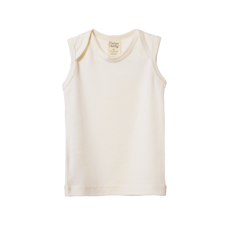 Nature Baby Merino Singlet - Natural