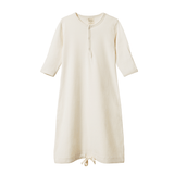 Nature Baby Cotton Sleeping Gown - Natural