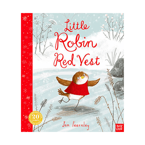 Little Robin Red Vest By Jane Fearnley
