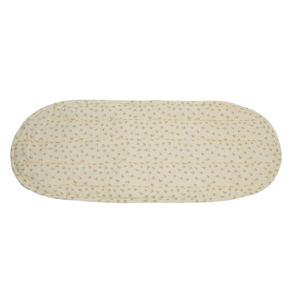 Olli Ella Luxe Organic Cotton Liner - Leafed Mushroom