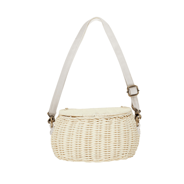 Olli Ella Minichari Bag - Chalk