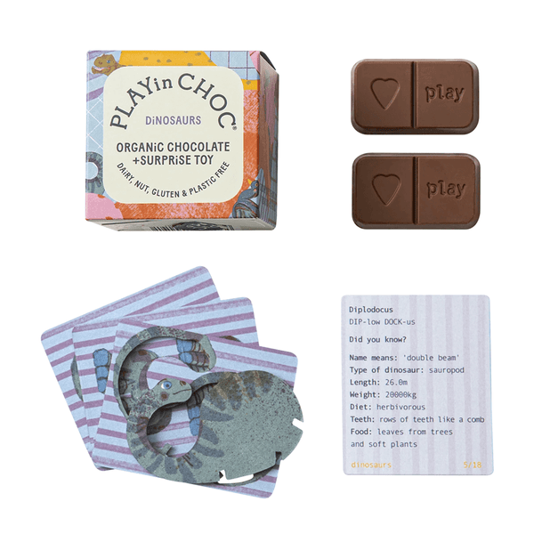 PLAYin CHOC Toy Choc Box - Dinosaurs