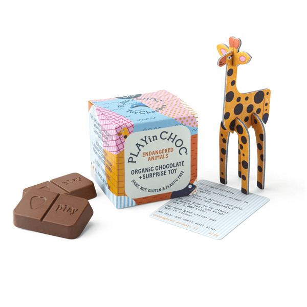 PLAYin CHOC Toy Choc Box - Endangered Animals