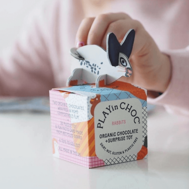 PLAYin CHOC Toy Choc Box - Rabbits