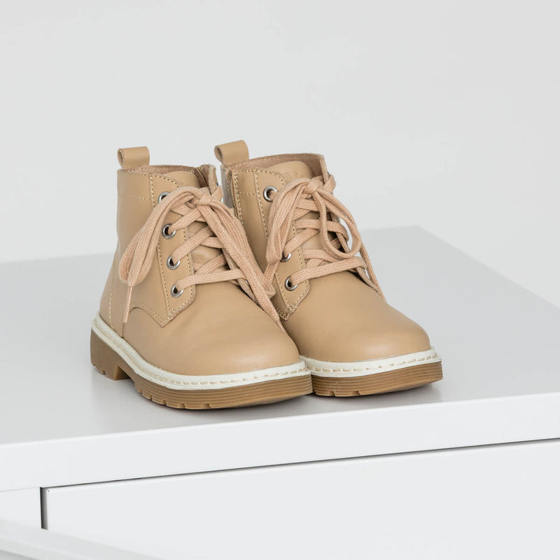 Pretty Brave London Boot - Camel