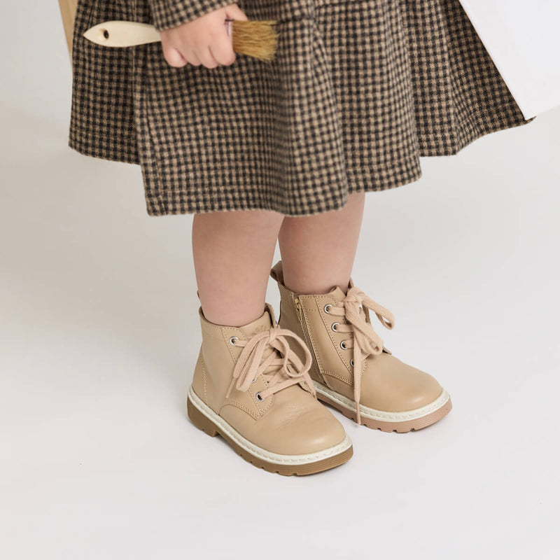Pretty Brave London Boot - Camel