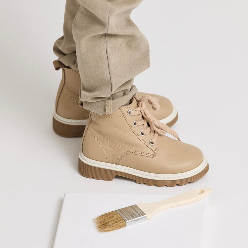 Pretty Brave London Boot - Camel