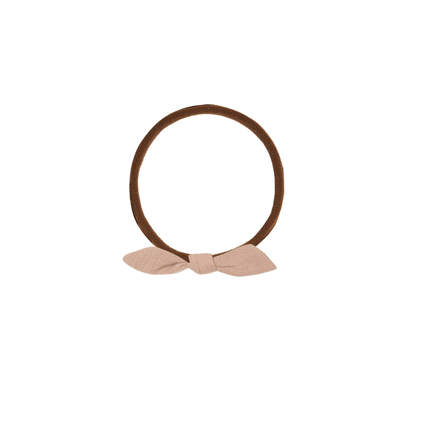 Quincy Mae Little Knot Headband - Apricot