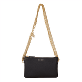 Saben Lily Mini Bag - Black + Gold Cub Chain