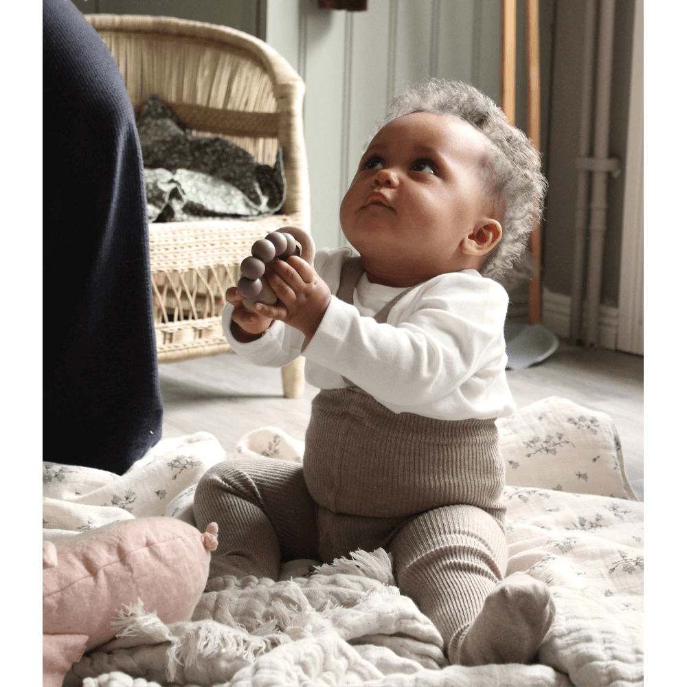 Silly Silas Footed Tights - Peanut