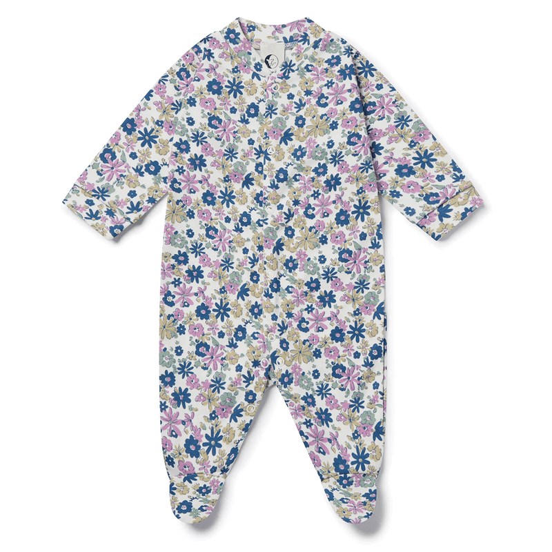 Sleepy Doe Baby Sleepsuit - Wildflower