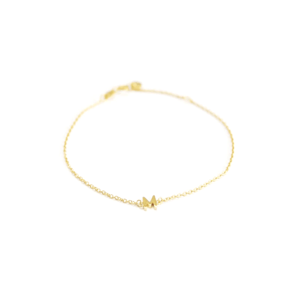 Sophie Store Little Letter Bracelet - Gold