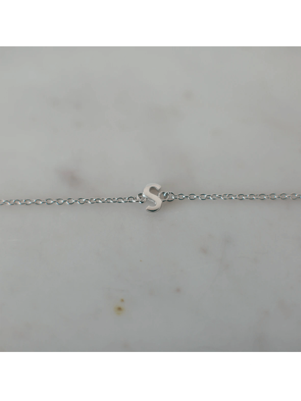 Sophie Store Little Letter Bracelet - Silver