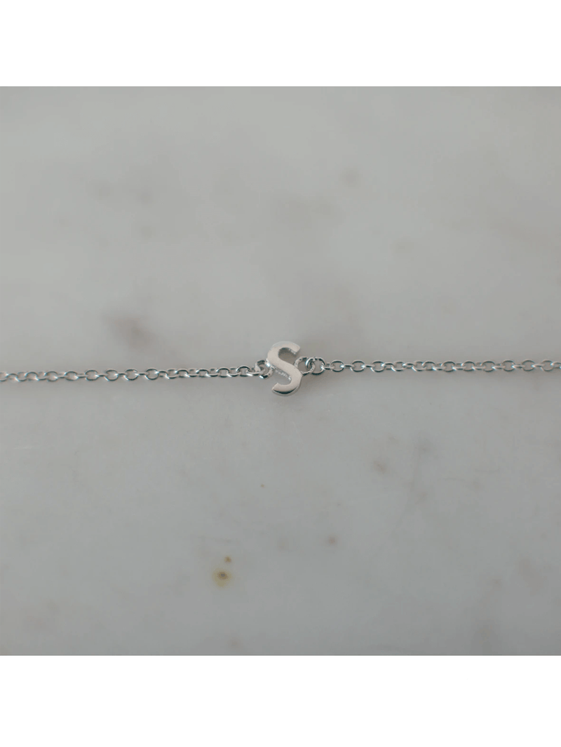 Sophie Store Little Letter Bracelet - Silver