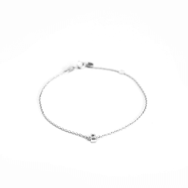 Sophie Store Little Letter Bracelet - Silver