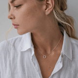 Sophie Store Little Letter Studs - Silver