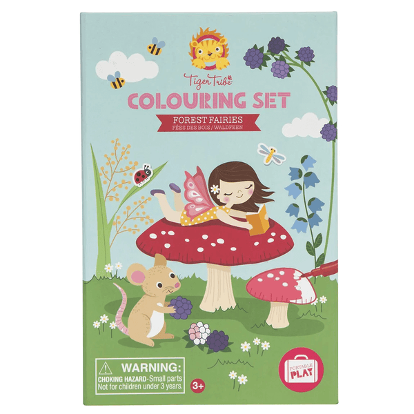 Tiger Tribe Colouring Set - Forest Fairies
