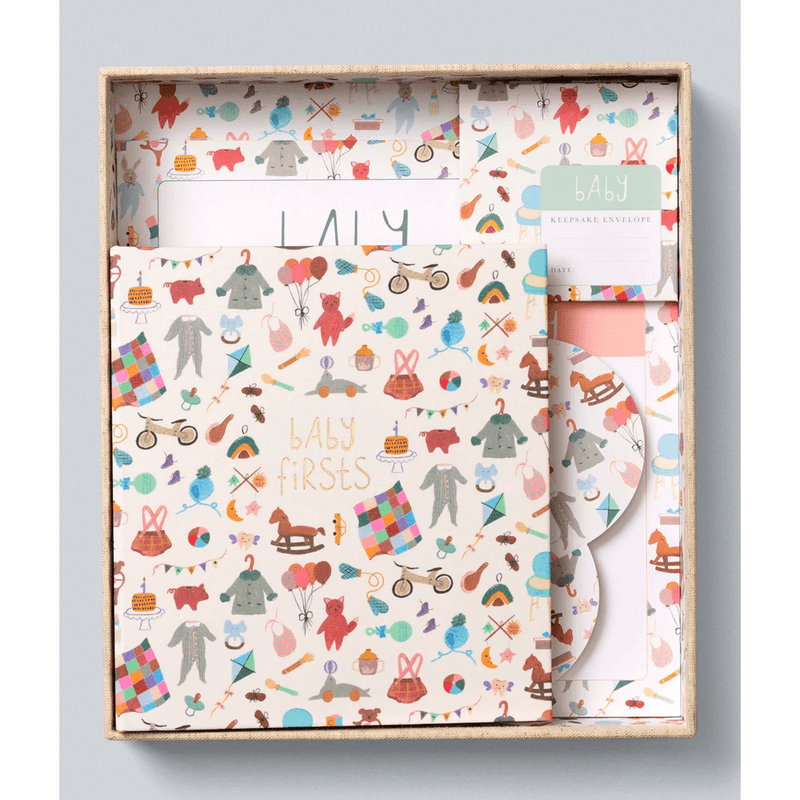 Write To Me Baby Keepsake Capsule - Oatmeal