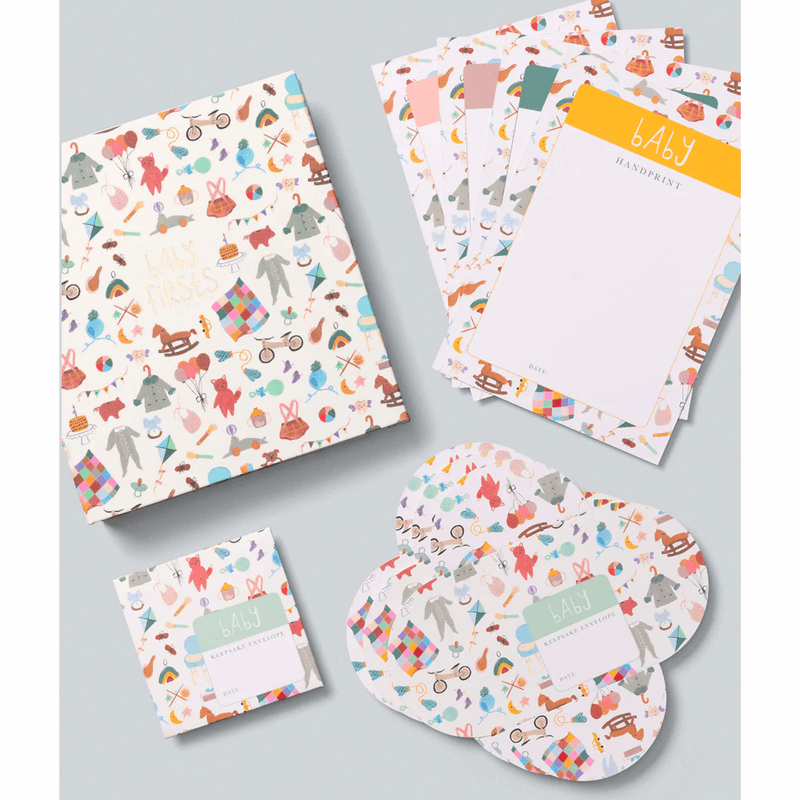 Write To Me Baby Keepsake Capsule - Oatmeal