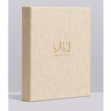 Write To Me Baby Keepsake Capsule - Oatmeal