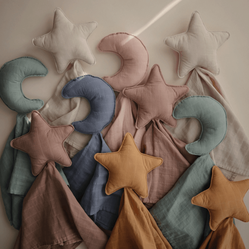 Mushie Lovey Blanket - Natural