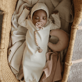 Mushie Lovey Blanket - Primrose