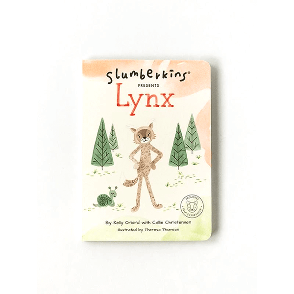 Slumberkins Lynx Board Book - Self Expression
