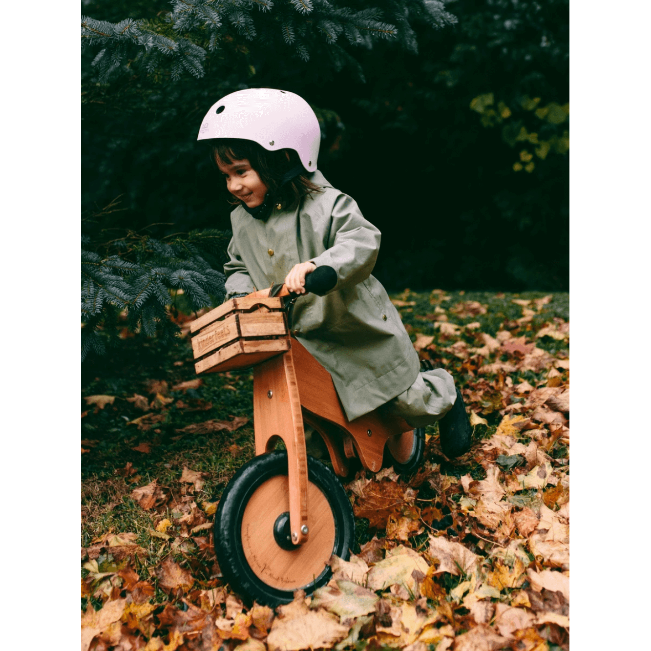 Kinderfeets Helmet - Matte Rose