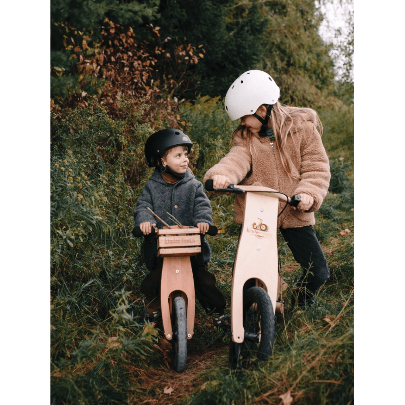 Kinderfeets Helmet - Matte Silver Sage