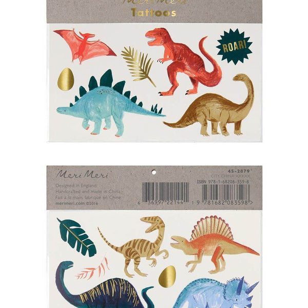 Meri Meri Tattoos - Dinosaur Kingdom