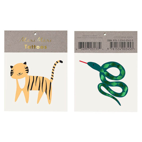 Meri Meri Tattoos - Go Wild