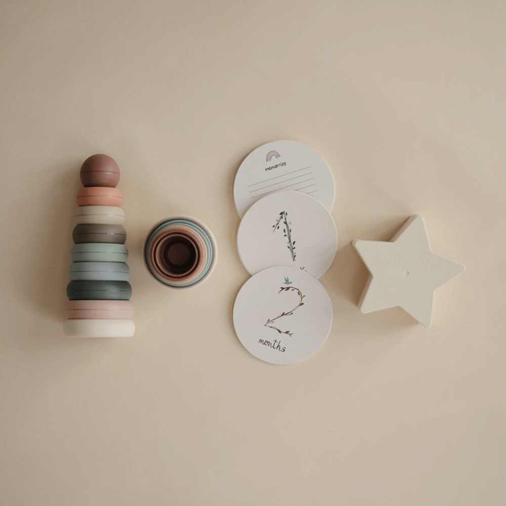 Mushie Milestone Cards