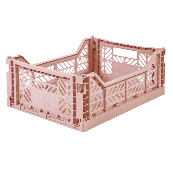 AY-KASA Foldable Crate - Midi Milk Tea