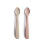 Mushie Feeding Spoon - Blush/Shifting Sand