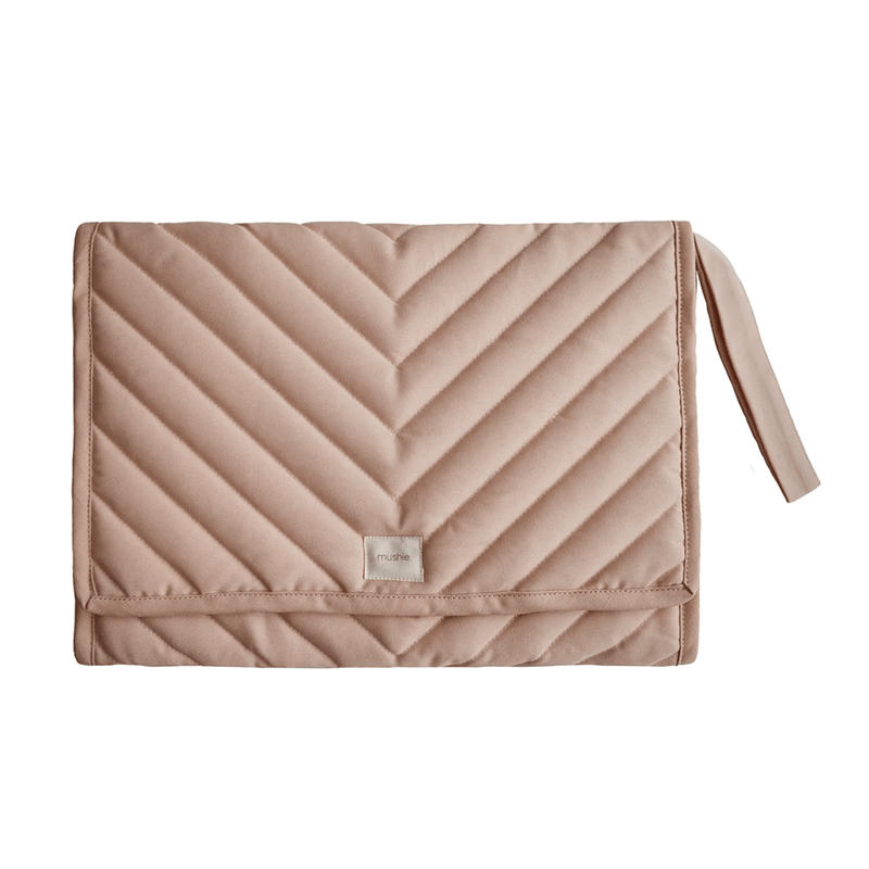Mushie Portable Changing Mat - Natural