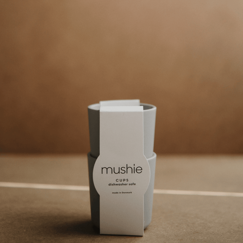 Mushie Set of 2 Cups - Cloud