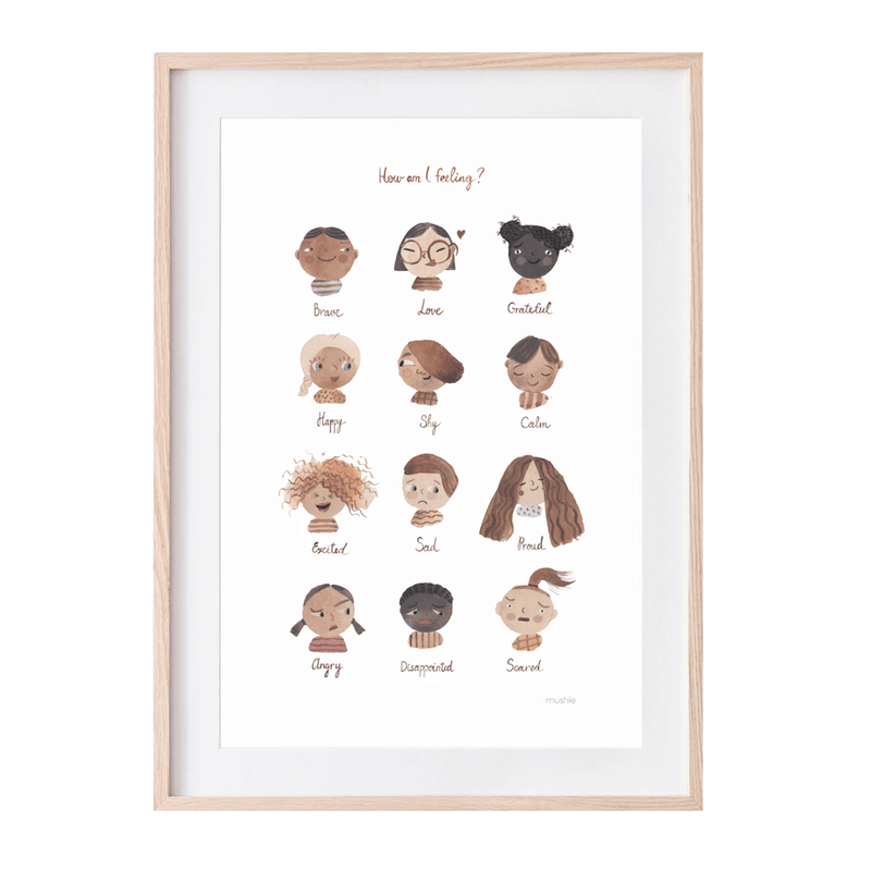 Mushie Feelings Poster