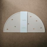 Mushie Silicone Place Mat - Rainbows