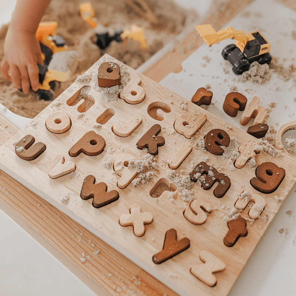 Q Toys Lower Case Letter Puzzle