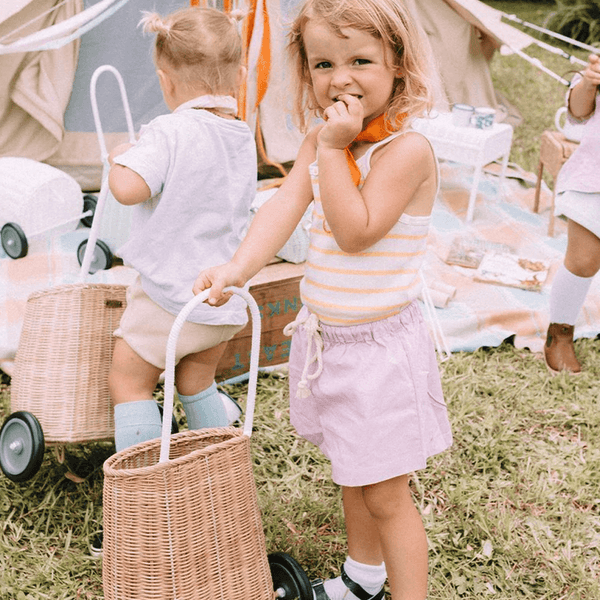 Olli Ella Rattan Original Luggy - Natural