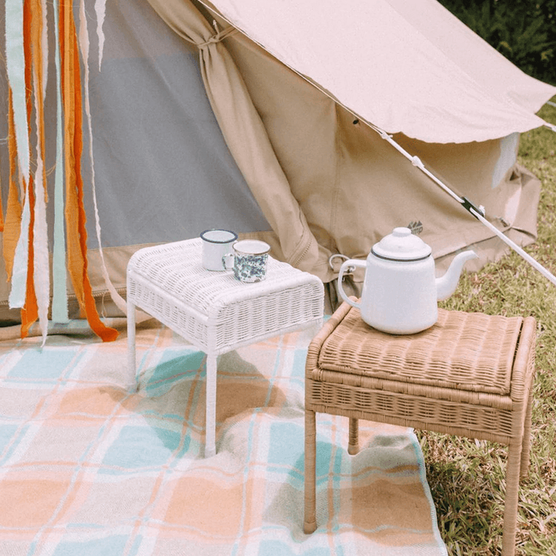 Olli Ella Rattan Storie Stool - Natural