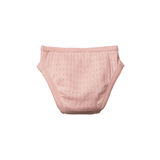 Nature Baby Pointelle Knickers - Rosebud