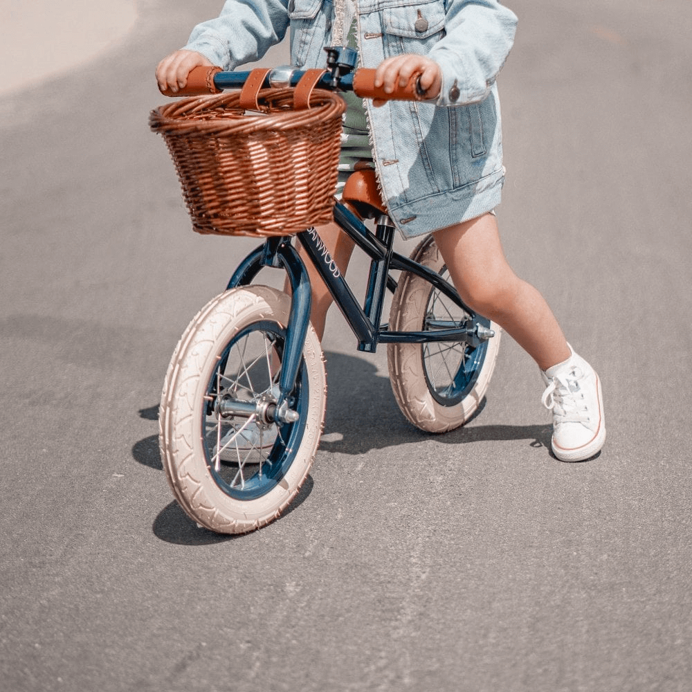 Banwood First Go Balance Bike - Navy Blue